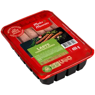 Laste toorvorstikesed MAKS&MOORITS,400g