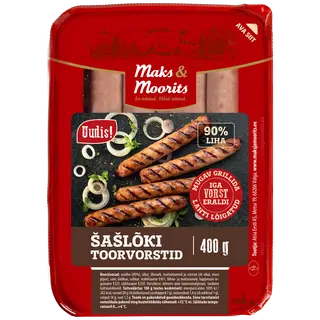 Šašlõki toorvorstid M&M,400g