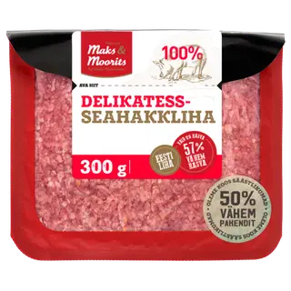 Delikatess seahakkliha M&M 300g