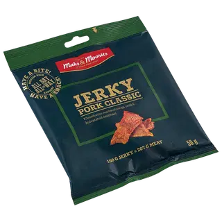 Maks&Moorits kuivatatud sealihast snäkk Jerky Classic 50g