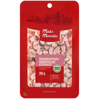 Õrnsuitsu sisefilee kuubikud M&M, 200g