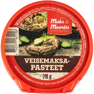 Veisemaksapasteet M&M 210g