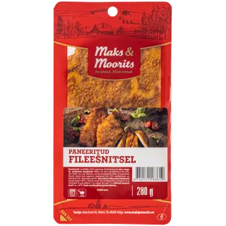 Fileešnitsel paneeritud M&M 280g