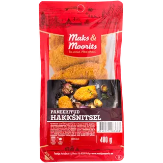 Paneeritud hakkšnitsel Maks&Moorits 400g