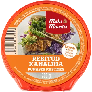Rebitud kanaliha punases kastmes M&M 200g