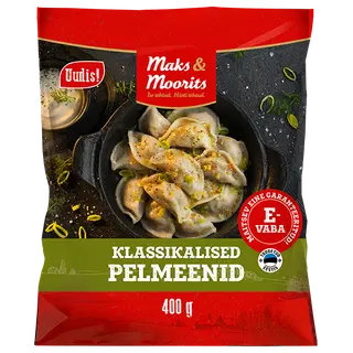 Klassika. pelmeenid MAKS&MOORITS 400g