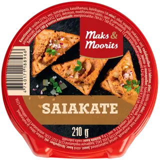 Saiakate MAKS&MOORITS, 210g