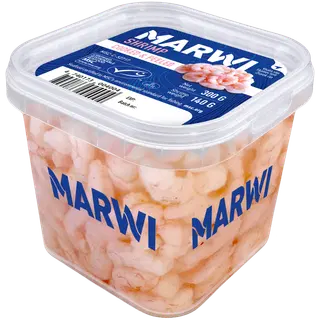 Kooritud krevetid soolvees 300g