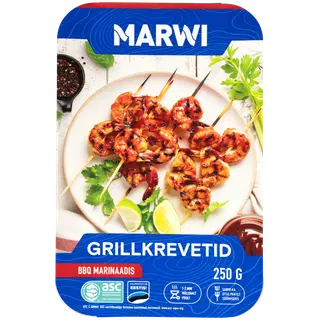 Grillkrevetid BBQ marinaadis MARWI 250g