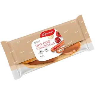 Mamma Hot Dog Viineritega 135 G