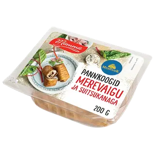 Pannkoogid Merevaigu ja suitsukanaga, 200 g