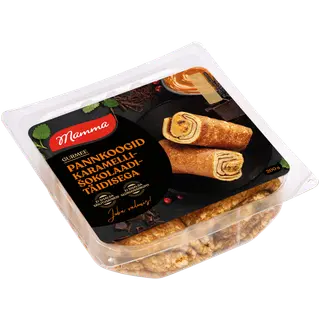 Mamma Pannkoogid Karamelli-Šokolaaditäidisega