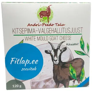 Valgehallitusjuust Andri-Peedo 120g