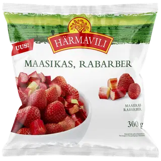 Härmavili Maasikas-Rabarber 300 g