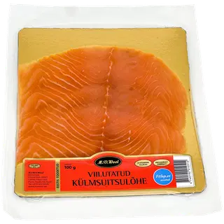 Külmsuitsulõhe viilutatud M.V.Wool 100g