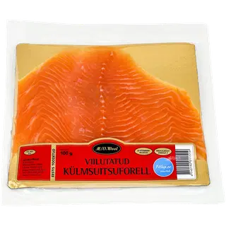 M.V.Wool Külmsuitsuforell, Viilutatud 100 G