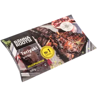 Rannarootsi Teriyaki grillribid 900g eelküpsetatud