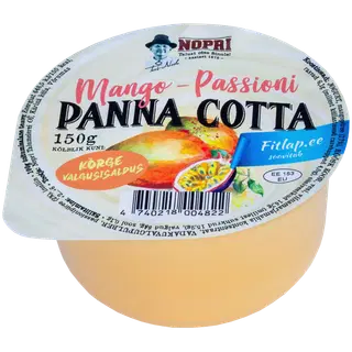Nopri Panna Cotta mango-passioni, 150 g