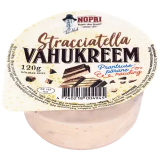 Nopri vahukreem Stracciatella, 120 g