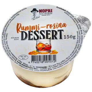Nopri dessert rummi-rosina, 150 g