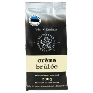 Kohvioad Crème Brulée, COFFEESTAR, 200 g
