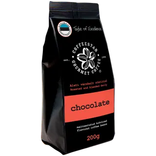 Coffeestar maitsestatud kohvioad šokolaadi 200g