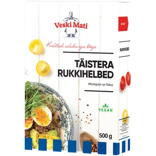 Veski Mati täistera rukkihelbed 500g