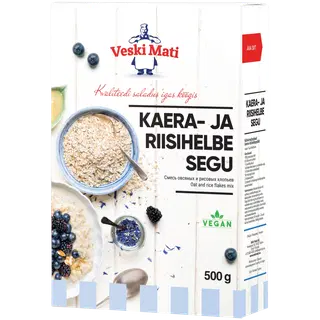 Kaera-ja riisihelbe segu VESKI MATI 500g
