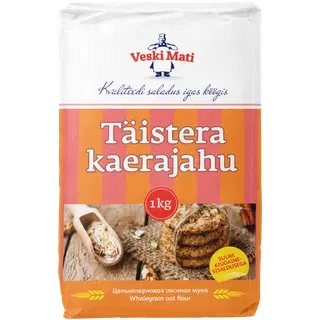 Täistera kaerajahu VESKI MATI 1kg