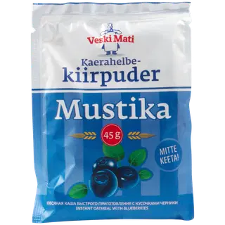 Kiirkaerapuder mustika 45 g