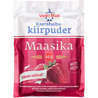 Veski Mati Kaerahelbe kiirpuder Maasika 45 g