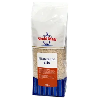 Veski Mati pikateraline riis 500 g