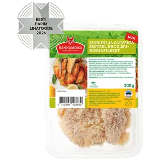 Rannamõisa Sidrun-Salvei Broileririnnafilee 300G