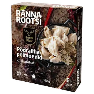Eesti Uluk Põdralihapelmeenid, RANNAROOTSI, 350 g