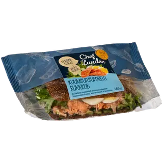 Chef Lunden Kuumsuitsuforelli rukkileib 155g