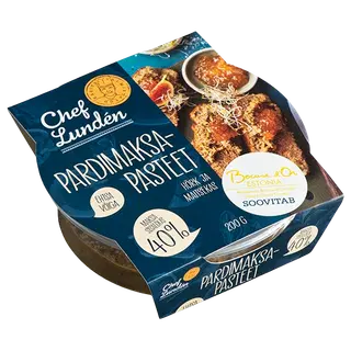 Pardimaksapasteet CHEF LUNDEN, 200g