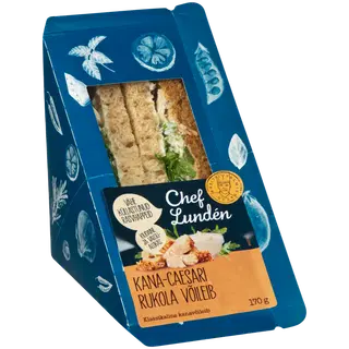 Chef Lunden Kana-Caesari Ruccola Võileib 170 G