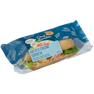 Chef Lunden Kreveti-Caesari Ciabatta 160 G