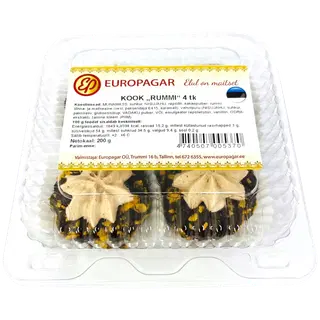 Europagar Kook Rummi 4 Tk Karbis 200 G