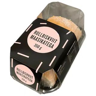 Hiiumaa Köök Ja Pagar Rullbiskviit Maasikatega 350 G