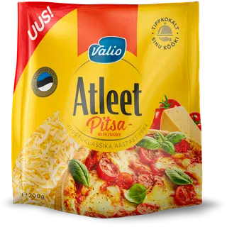 Riivjuust Atleet pitsale Valio 200g