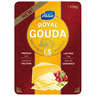 Juust Royal Gouda Yellow viil. Valio 150g