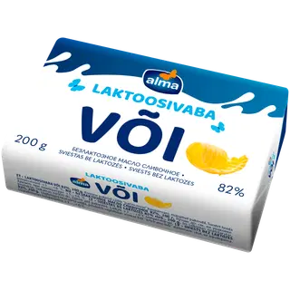 Või laktoosivaba Alma 82% 200g
