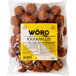 Kanapallid Wõro 1kg