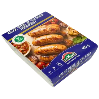 Oskar Valge veini ja salsaga toorvorst 400g