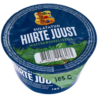 Sulatatud juust maitserohelisega Hiirte 185g