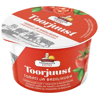 Toorjuust OTTO tomati- basiilikuga, 150g