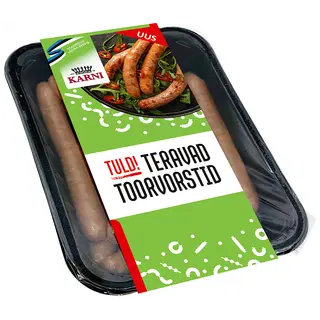 Teravad toorvorstid TULD! KARNI,400g