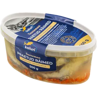 Kaluri Praetud Räimed Koduses Marinaadis 500 G