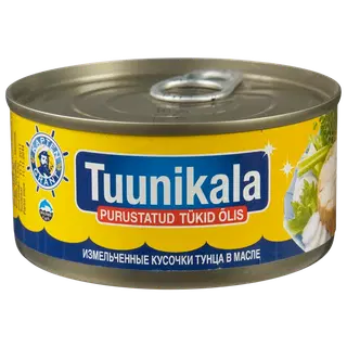 Tuunikala purust. õlis KAPTEN GRANT,185g